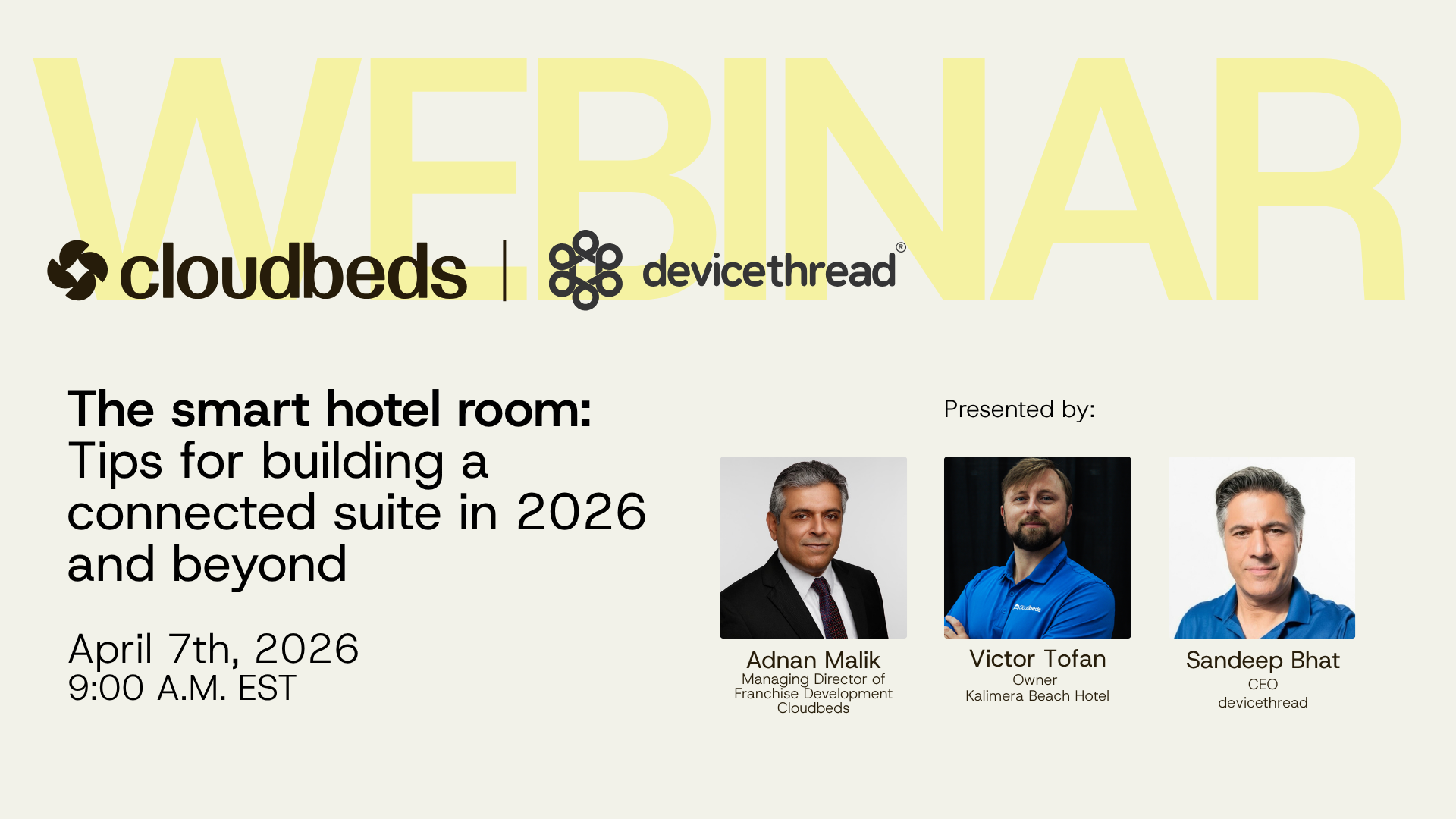The smart hotel room: Tips for building a connected suite in 2026 and beyond
